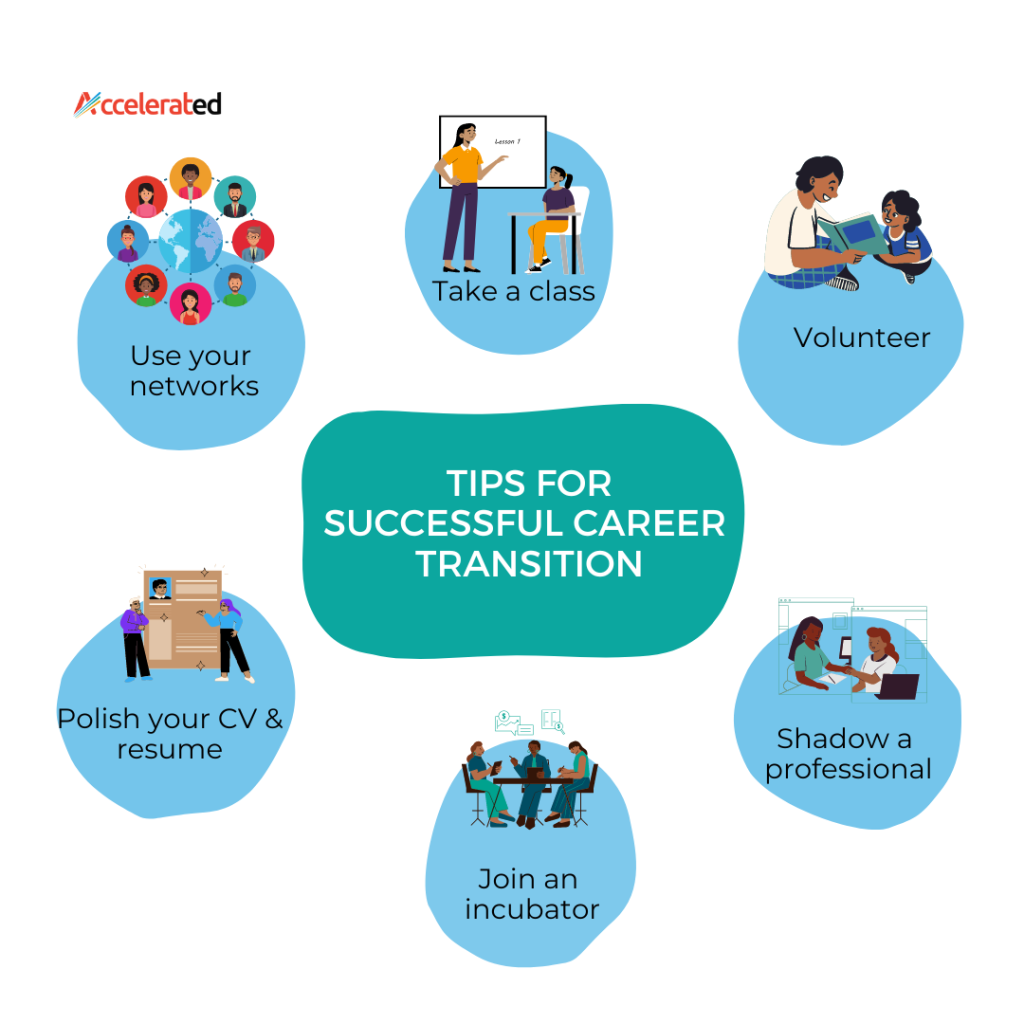 5 tips for successful career transition